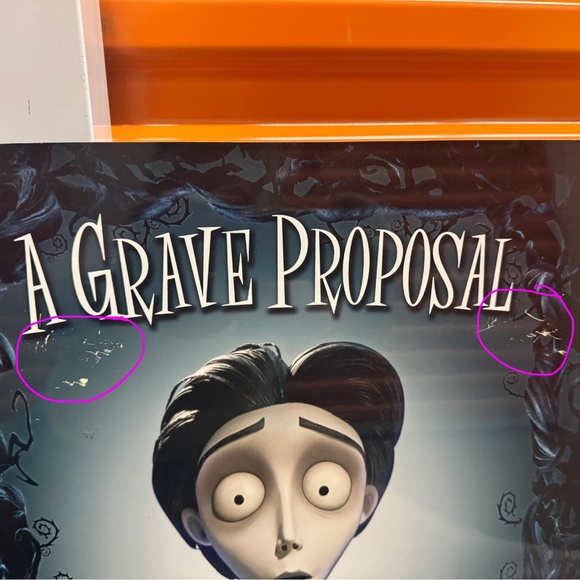 Custom Corpse Bride Triptych Art Prints Mounted on Foam Board (Glossy Finish) - Picture 4 of 8